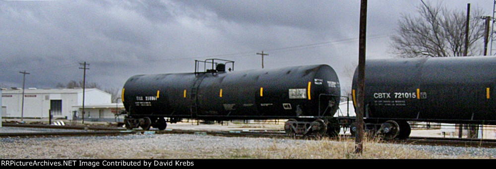 Unreadable # tank car